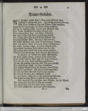 Trauer-Gedichte