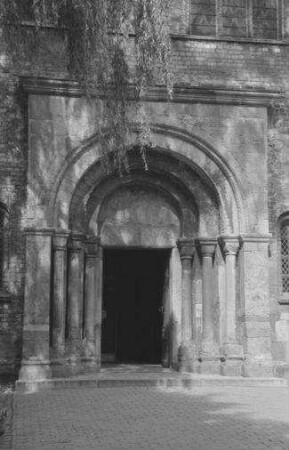 Schleswig: Dom St. Petri, romanisches Portal