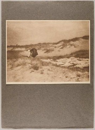 Wäscherin in der Düne
