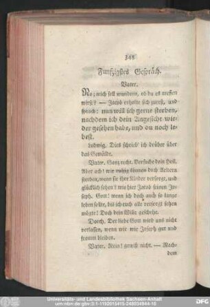 Funfzigstes Gespräch.