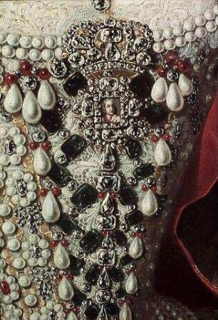 Kaiserin Maria Theresia im ungarischen Krönungsornat