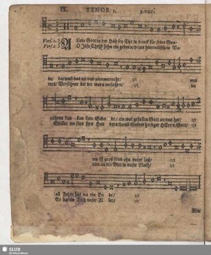 IX. Allein Gott in der Höh sei Ehr