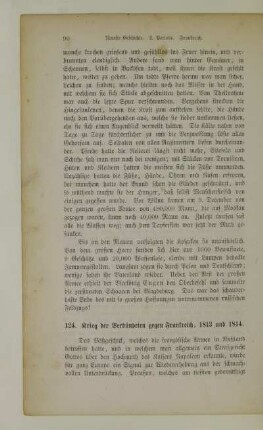 124. Krieg der Verbündeten gegen Frankreich, 1813 und 1814