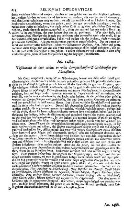 Ao. 1484. - Ao. 1525.