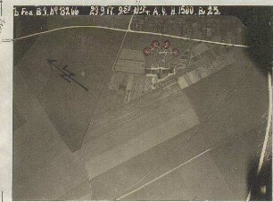 Flakbatterie bei Neufriedenheim (1500 m)