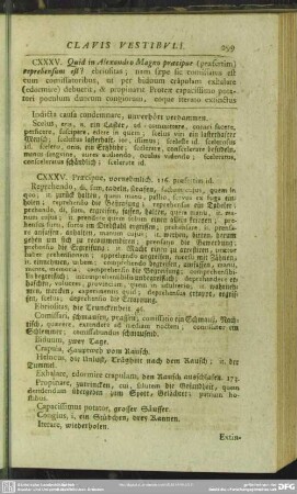 CXXXV. Quid in Alexandro Magno praecipue (praefertim) reprehensum est?