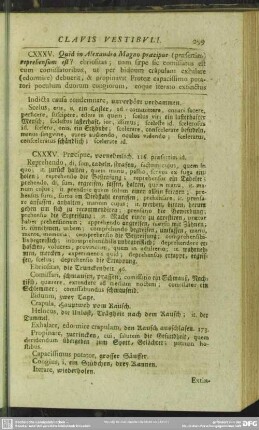 CXXXV. Quid in Alexandro Magno praecipue (praefertim) reprehensum est?