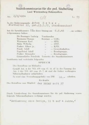 Heber, Anton