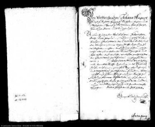 Die Abnahme der Rechnung des St. Bartholomaei-Stifts Zerbst im Hause des Stiftsverwalters Riedel