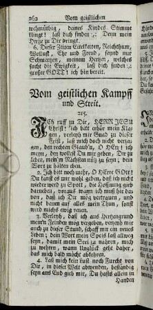 Vom geistlichen Kampff und Streit.