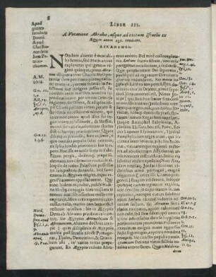 Liber III. A Vocatione Abrahae, usque ad exitum Israëlis ex Aegypto annos 430 continens
