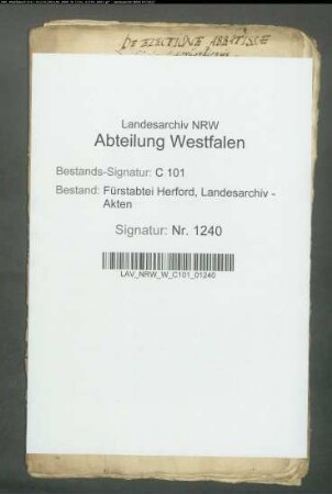 Protokoll über die Wahl der Äbtissin Magdalena Gräfin zur Lippe (bzw. auch der Dechantin und Koadjutorin)