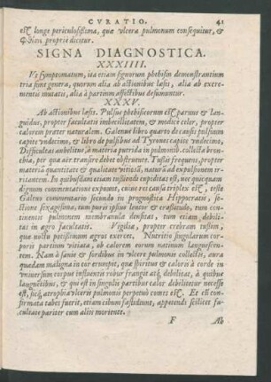 Signa Diagnostica.