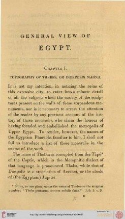 Chapter 1: Topography of Thebes, or Diospolis Magna