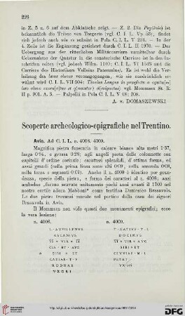 5: Scoperte archeologico-epigrafiche nel Trentino, [1]