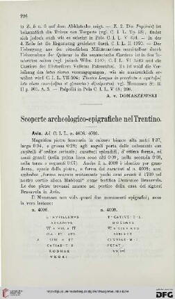 5: Scoperte archeologico-epigrafiche nel Trentino, [1]