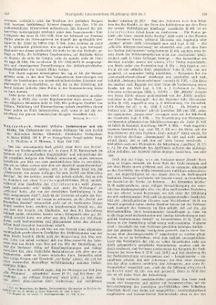 517-519 [Rezension] Kantzenbach, Friedrich Wilhelm, Urchristentum und alte Kirche