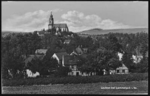 Leuben. Blick auf Leuben