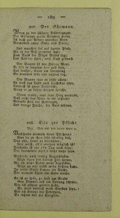 208. Eile zur Pflicht