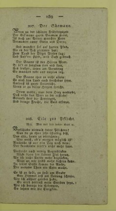 208. Eile zur Pflicht