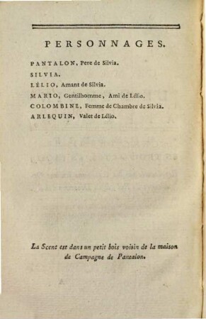 Le dédain affecté : Comédie en 3 actes, en prose