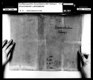 Kostenverzeichnisse Apr. - Juni 1824 (mit Beilagen)