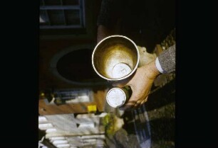 Zunftbecher und Siegel der Handwerkerzunft von Burkheim