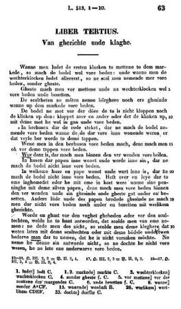 Van gherichte unde klaghe.