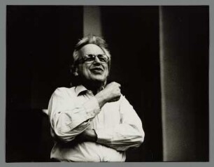 György Ligeti : Portrait des Komponisten György Ligeti im Kleinen Haus in Dresden