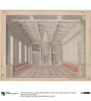 Berlin, Wilhelmstraße 65. Palais des Prinzen August von Preußen, Tanzsaal