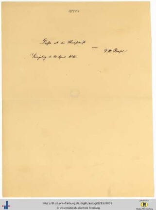 Autogr. Nr. 285