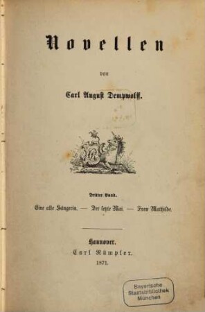 Novellen, 3