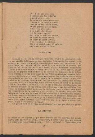 La mística