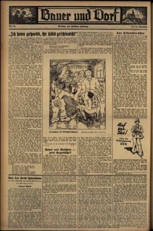Vierte Ausgabe vom Samstag, den 22. Februar 1936.