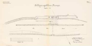 Schleppzugschleuse, Krempa: Lageplan 1:1000