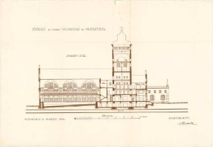 Hocheder, Karl; München; Müller´sches Volksbad - Schnitt
