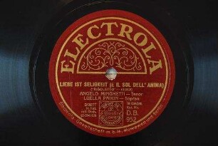 Liebe ist Seligkeit (E il sol dell'anima) : "Rigoletto" / (Verdi)