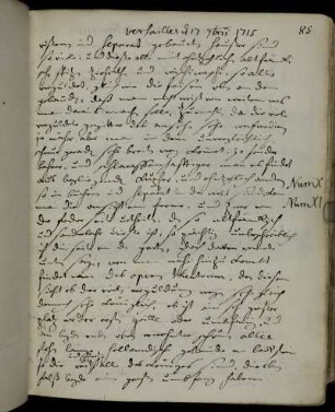 Versailles 17. September 1715