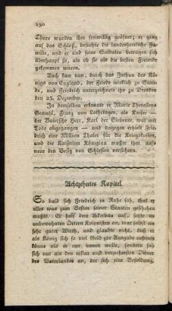 Achtzehntes Kapitel