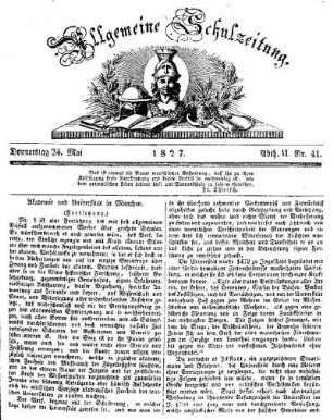 Akademie und Universität in München : (Fortsetzung.)