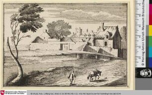 [Dorf mit Kanal zum Fluss]