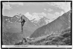 Stubaier Alpen. Das Kreutz in den Bergen