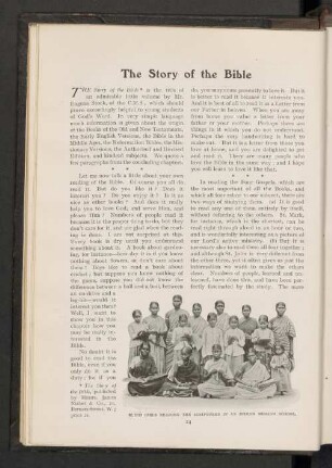 The story of the bible
