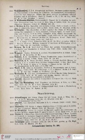 Nachtrag (Nr. 2816 - 2878)