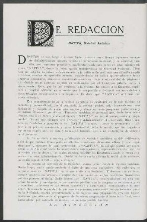 De redacción
