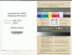 Entnazifizierung Herta Wertas, geb. 18.03.1914 (Angestellte)