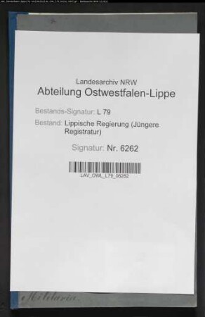 Aushebung der Militärpflichtigen, Band 5