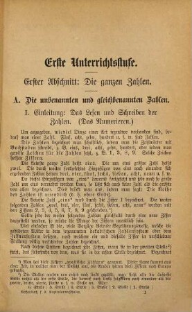 Rechenbuch für die Kapitulantenschulen : Zum Dienstgebrauch ausgegeben vom Kgl. Preußischen Kriegsministerium