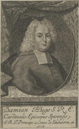 Bildnis von Damian Hugo von Schönborn