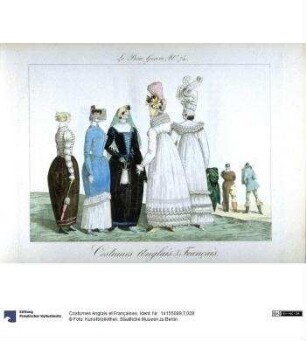 Costumes Anglais et Françaises